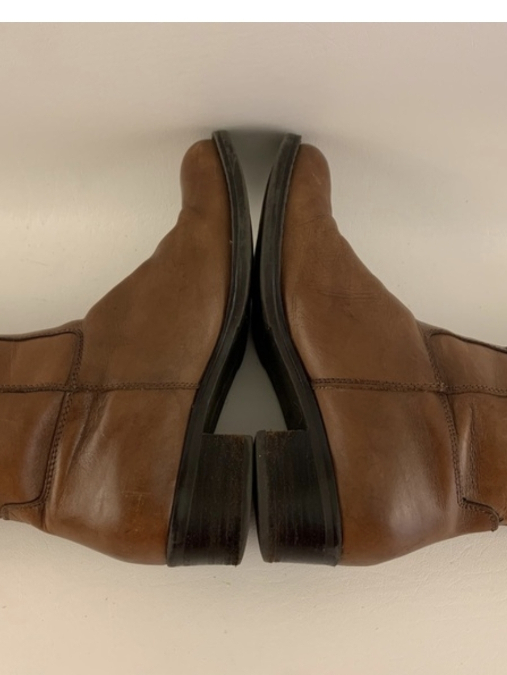 Franco Sarto Women's Christina Boots Chestnut Brown Leather Size 8 - Picture 6 of 13